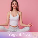 Try sitting cross-legged yoga poses to increase flexibility, reduce stress