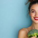 4 Broccoli has the advantage of wrinkle-free, glowing skin
